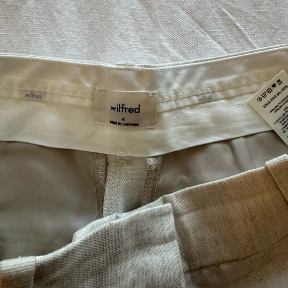 Aritzia The Effortless Pant Linen - Picture 3 of 4